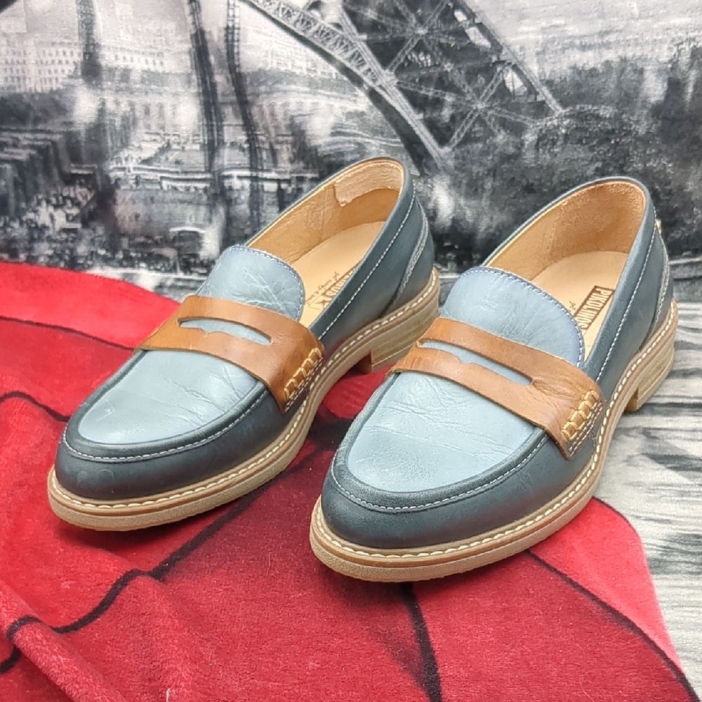 Pikolinos Aldaya W8J Water Resistant Penny Loafer Leather - Picture 2 of 13